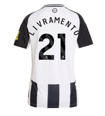 Newcastle United Tino Livramento #21 Replika Hjemmebanetrøje Dame 2024-25 Kortærmet